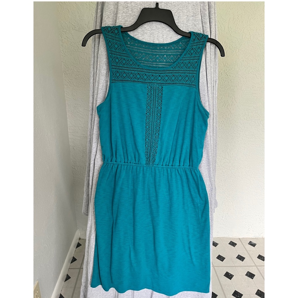Sonoma Teal Dress L